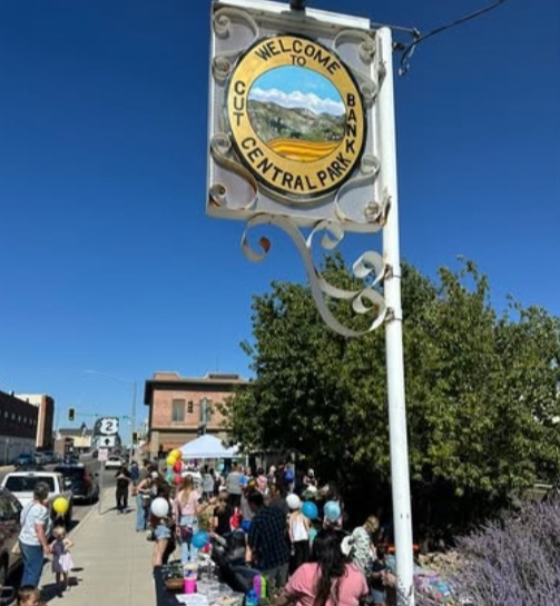 Building community bonds: Over 350 attendees enjoying music, food, and mental health resources on Main Street.